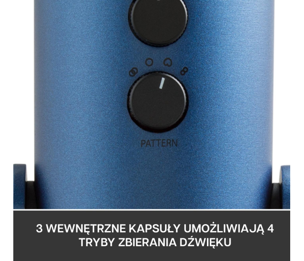 Blue Microphones Yeti Midnight Blue 988-000232 - 652725 - zdjęcie 6